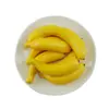 Modelo de fruta pequeña de simulación, plátano falso pequeño, accesorios, juguetes para niños, adornos de frutas y verduras, decoración de gabinete para el hogar