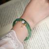 Nova Pulseira Sino de Jingle de Celebridade da Internet Pulseira Sino Pulseira de Esmalte Feminina Tira Fina Pulseira Feminina Antiga Anel de Um Passo para Menina