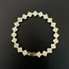 Pulseira Popular Transfronteiriça da Amazon Pulseira de Trevo de Quatro Folhas Colorida Zircônia Cheia de Diamantes Moda Europeia e Americana Pulseira de Luxo