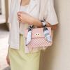 Bolsa da moda 2023 bolsas direto da fábrica atacado impressão pequena bolsa quadrada lenço de seda bolsa de corrente bolsa crossbody