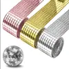 Adesivo de Parede Mosaico 3D Acrílico Autoadesivo Adesivo de Espelho Criativo DIY Decoração de Casa Adesivo KTV