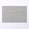 Em uma base de consignação, Teslin pvc placemat esteira de mesa esteira de isolamento térmico engrossado presente de hotel europeu placemat ocidental atacado