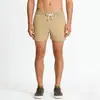Fornecimento Direto da Fábrica Shorts Casuais de Verão Masculino Shorts de Cinco Pontos Coloridos Shorts de Praia de Treze Cores para Comércio Exterior com Logo
