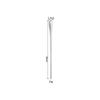Tenedor de fruta de acero inoxidable 304 estilo japonés, cuchara para mezclar café, cuchara para hielo de mango largo, cuchara para postre, tenedor para pastel, cuchara para mezclar barra