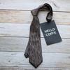 Corbata de Patrón Pequeño para Hombre Corbata de Vestir para Hombre Negocios 8cm Moda Casual Vintage Color Marrón Corbata de Dibujos Animados