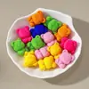 Oso Mariposa Afelpado Cuentas Acrílicas Estilo Retro Accesorios para Joyería DIY Kit de Materiales para Pulseras