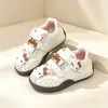 Zapatos Deportivos Infantiles de Lunares Nuevos Primavera y Otoño Zapatos Casuales Zapatos de Carrera Funcionales Suaves Antideslizantes para Niñas
