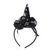 Nuevo Aro para el Cabello de Sombrero de Bruja de Halloween Accesorios para el Cabello de Fiesta de Festival para Niños Accesorios para el Cabello de Disfraces Fábrica Gorros Calientes