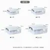 Caja de Almacenamiento Plana Transparente Engrosada Debajo de la Cama Estilo Bajo Rectangular Organizador de Desorden Ropa Caja de Ángulo Recto para Coche