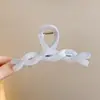 Pinza para el Cabello de Tiburón de Felpa Acrílica de Alta Gama Pinza Grande Accesorios para el Cabello de Mujer Volumen del Cabello Múltiples Capas Melena de Cabello Pinza para el Cabello