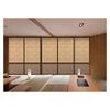 Papel tapiz de esterilla de bambú artificial, esterilla de ratán, tela para pared, tela de pared viva, sala de té japonesa, restaurante, papel tapiz de lino y paja
