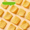 Galletas Crujientes de Grano Grueso Miduoqi, Sabor Picante, Sabor a Pimienta de Sichuan, Sabor Barbacoa, Sabor a Res con Salsa de Soja, Una Caja 3 kg