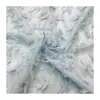 Venta directa del fabricante de ropa tradicional Hanfu, tela bordada con pompones, vestidos de mujer, vestidos de novia, tela con ribete bordado de encaje