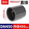 Conector Directo de UPVC Rongsheng Accesorios Químicos de Plástico para Tuberías Inserto Interno de PVC Accesorios Rectos Estándar Nacional 20 32 50 110