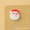 Navidad Nueva Estrella Muñeco de Nieve Resina Brillante Accesorios DIY Hecho a Mano Pasador Flor de Zapato Decoración Materiales