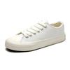 Zapatos de caña alta para hombre, zapatos de lona con forro de felpa, nuevos para otoño e invierno 2024, versátiles, cálidos, zapatos de algodón, zapatos casuales para patinar para hombre