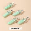 Jingdian Jewelry Pedra Luminosa Pingente Hexagonal Seis Pontas Fatia Bala diy Acessórios de Colar Spot Atacado