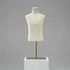 Maniquí de Medio Cuerpo para Tienda de Ropa, Soporte de Maniquí para Hombre, Exhibidor de Maniquí para Tienda de Ropa para Hombre