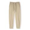 Verano Nuevo Seda de Hielo Delgada Pantalones Jogger Casuales Recortados para Hombre Modernos Versátiles Simples Sueltos Deportivos