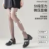 Meia-calça Fina Preta Transparente Primavera e Outono Fina Antiderrapante Perna Nua Mágica Sexy 0D Ultra Fina Anti-Puxão Atacado