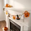 Suministro exclusivo transfronterizo: Sombrero de Bruja, Fantasma, Calabaza, Pancarta Espeluznante de Fieltro, Decoración para Fiesta de Halloween, Servicio OEM