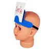 Adivinhe Quem Sou Eu Headwear com Cartão Inserível Headband Auxílios de Aprendizagem Ensino Jogo Pinyin Inglês Sala de Aula Interativa Educação Infantil