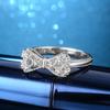 Proveedor exclusivo transfronterizo abastecimiento de joyería abastecimiento de joyería anillo de mariposa europeo y americano circón microincrustado joyería de moda