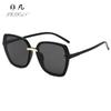 Óculos de Sol Polygon Estilo Celebridade da Internet Novo Estilo Retrô Moda Feminina Personalizado Armação Grande Anti-UV 5224 Óculos de Sol