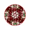 Nova saia de árvore de Natal da Amazon, decorações de árvore de Natal, ornamento de base com impressão digital de desenho animado, personalizável com seu próprio design