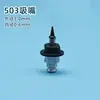 Bicos JUKI para máquinas de pick and place SMT com painéis reflexivos pretos: 501, 502, 503, 504, 505, 506, 507, 508
