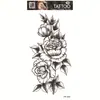 Novos adesivos de tatuagem série FF flor pena águia amor árabe adesivos de tatuagem fabricantes estoque atacado
