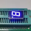 Tubo Digital LED de 0,5 polegada com Slot de Alta Luminosidade Luz Azul Tubo Digital Dupla Fileira 10 Pés Único 8 Tubo Digital de Cátodo Comum