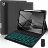 Adequado para Capa Protetora Xiaomi Tablet 8Pro Shell Redmipad2Pro Teclado com Luz de Fundo Sete Cores Teclado com Tampa Redonda Slot para Caneta Sucção Magnética