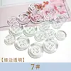 Botones de Resina Imitación Concha para Camisas, Botones de Dos Agujeros y Cuatro Agujeros para Camisetas de Hombre y Mujer, Cárdigans, Pijamas, Botones Perlados, Botones Transparentes Versátiles
