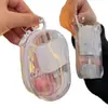 Cable de Datos Nuevo Cargador Bolsa de Almacenamiento para Carga Portátil para Llevar Caja de Almacenamiento para Auriculares Bolsa Organizadora de Maquillaje