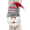 Clips para Cortinas de Muñeco de Nieve Navideño Transfronterizos Adornos Decorativos para Escaparates de Tiendas Navideñas y Hogar Regalos Creativos