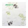 Tejido para ropa de cama de textiles para el hogar de fibra de rayón, tejido para almohada de látex con estampado de panda, cubierta de cama, tejido de punto de capa de aire