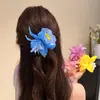 Nuevo Pasador de Pelo de Flor Kelsang de Simulación para Mujer Pinza para Flequillo Lateral Accesorio de Cabello Versátil Dulce Estilo ins Pinza de Pato