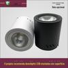 Downlight cob redondo aberto teto sem abertura 20W 30W 40W 50 Watts grande shopping center salão de exposições led Spots abertos