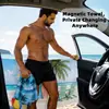 Cojín de asiento de coche de doble uso magnético para viajes al aire libre transfronterizo, toalla de secado rápido para playa y baño, toalla de playa con estampado de isla