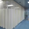 Cortina divisoria de hospital cortina divisoria salón de belleza sala de atención médica cortina divisoria cama de clínica cortina corredera en forma de L en forma de U cortina médica se puede hacer