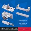 Tute armário acessórios da porta lateral pendurado exterior plana porta de correr mudo porta de correr polia de amortecimento 504 novo produto