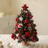 Set de Árbol de Navidad de Venta Caliente Transfronteriza Diseño de Escena Navideña Escritorio de Oficina DIY Accesorios Adornos