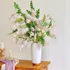 Flores Artificiais com Toque Realista de Alta Qualidade, Decorações de Plantas Verdes para Sala de Estar, Arranjos Florais, Dropshipping para Transmissões ao Vivo