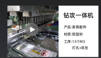 非标定制多头钻孔机数控双伺服多孔钻床 立式4轴自动多孔钻孔机