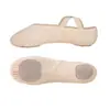 Zapatos de Baile Infantil Wuyuan Wangjun 068 Micro-Elásticos Suela Suave Sin Cordones Zapatos de Baile Zapatos de Práctica de Danza China