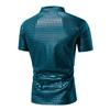 2025 Verano Comercio Exterior Nuevo Camisa Polo Casual de Manga Corta Brillante para Hombre Camisa de Manga Corta Holgada con Cuello en V para Hombre