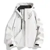 Chaqueta de trabajo funcional 3 en 1 para exteriores para hombres y mujeres, adecuada para primavera y otoño, a prueba de viento y resistente al agua, con estampado de logotipo para montañismo