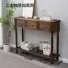 Gabinete de Entrada Armario de Madera Maciza Americana Almacenamiento de Habitación Taquilla Mesa de Entrada Pasillo Pasillo de Sala de Estar