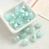 Contas de pedra coloridas facetadas poligonais de 13 mm acessórios para fazer pulseiras DIY feitas à mão materiais contas
